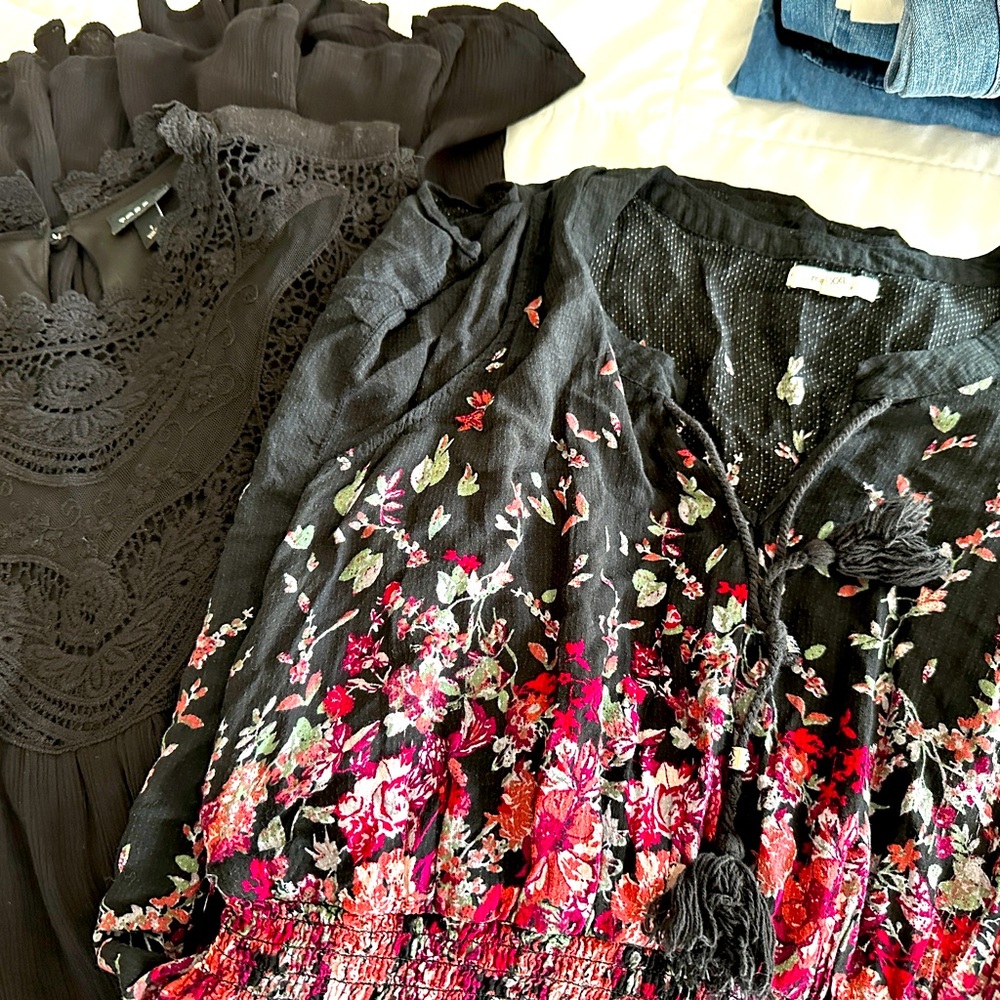 Lot of 2 dresses. Torrid and Maurice’s like new